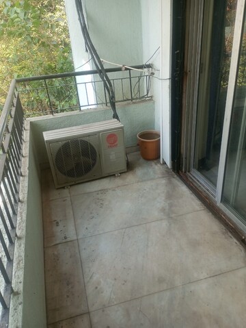 Balcony in 2 BHK Apartment at Naiknavare Trinity Court, Koregaon Park – for Rent