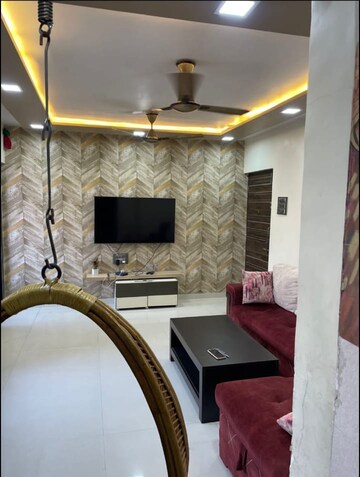 Living Room in 2 BHK Apartment at New Krishna Tower, Kopar Khairane – for Sale