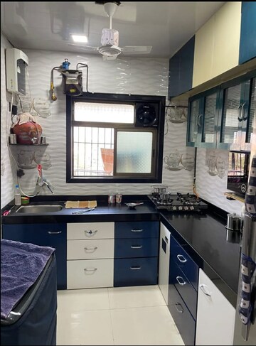 Kitchen in 2 BHK Apartment at New Krishna Tower, Kopar Khairane – for Sale