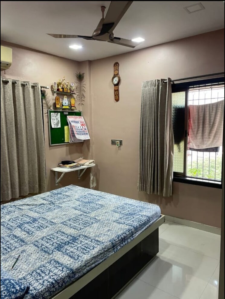 Master Bedroom, new-krishna-tower 2 Bedroom 725 Sq.Ft. Apartment In Kopar Khairane Navi Mumbai 7939175