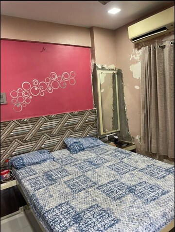 Bedroom in 2 BHK Apartment at New Krishna Tower, Kopar Khairane – for Sale