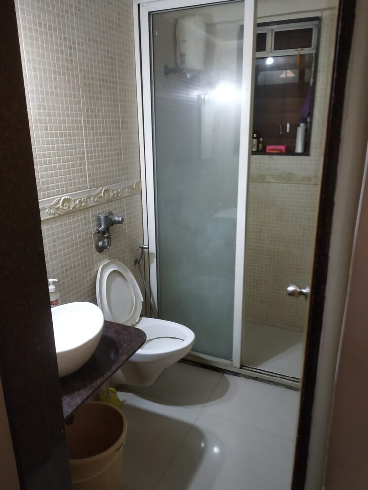Bathroom, sky-flama 2 Bedroom 700 Sq.Ft. Apartment In Sewri Mumbai 7939186