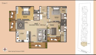 3 BHK Apartment For Resale in Vainavi Celestium Puttenahalli Bangalore  7939194