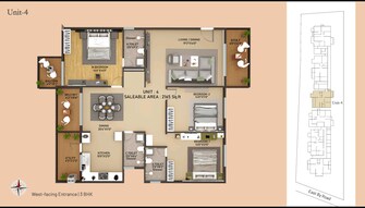 3 BHK Apartment For Resale in Vainavi Celestium Puttenahalli Bangalore  7939194