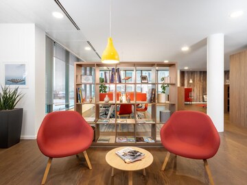 Living Room in  Co-working Space at MGF Metropolis Mall, Mg Road – for Rent