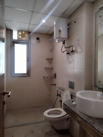 Bathroom in 4 BHK Apartment at Jaypee Imperial Court, Sector 128 – for Rent