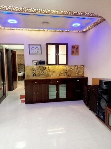 Living Room in 1 BHK Apartment at Strawberry Sandstone, Mira Road – for Rent