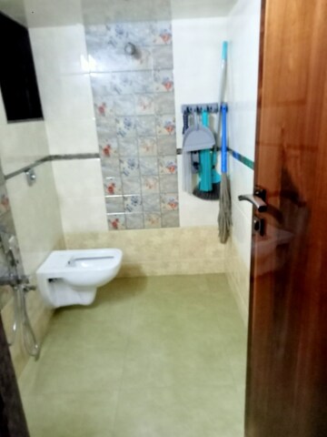 Bathroom in 1 BHK Apartment at Strawberry Sandstone, Mira Road – for Rent