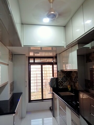 Kitchen in 1 BHK Apartment at Strawberry Sandstone, Mira Road – for Rent