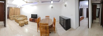 Living Room in 3 BHK Builder Floor at Jangpura – for Rent