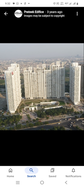 3 BHK Apartment For Rent in Prateek Edifice Sector 107 Noida  7939372