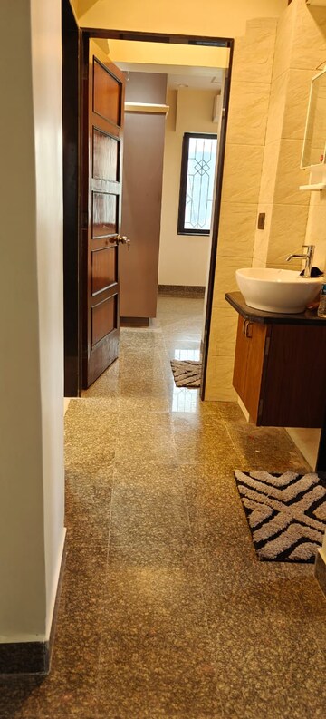 Bathroom in 2.5 BHK Apartment at Blue Apartments, Bandra West – for Rent