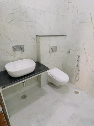 Bathroom in 3 BHK Apartment at Sushma Joynest ZRK, Ghazipur – for Rent