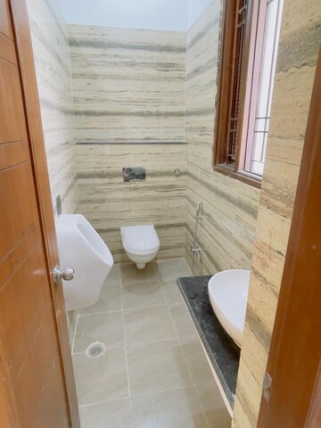 Bathroom in 3 BHK Apartment at Sushma Joynest ZRK, Ghazipur – for Rent
