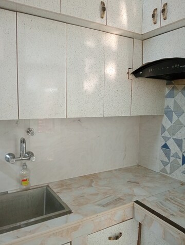 Bathroom in 1 BHK Builder Floor at Govindpuri – for Rent