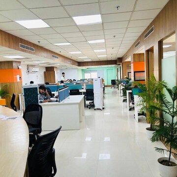 Team Area in  Co-working Space at Intellect Tower, Udyog Vihar – for Rent