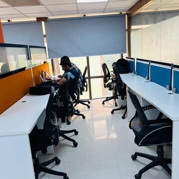 Team Area in  Co-working Space at Intellect Tower, Udyog Vihar – for Rent