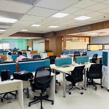 Team Area in  Co-working Space at Intellect Tower, Udyog Vihar – for Rent