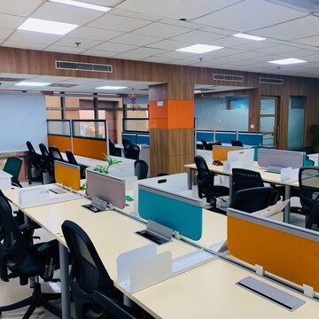 Team Area in  Co-working Space at Intellect Tower, Udyog Vihar – for Rent