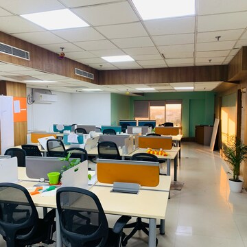 Team Area in  Co-working Space at Intellect Tower, Udyog Vihar – for Rent