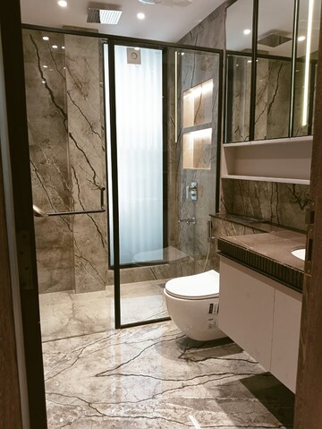Bathroom in 4 BHK Builder Floor at Janakpuri – for Sale