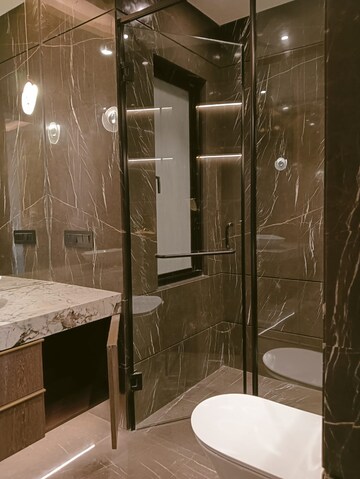 Bathroom in 4 BHK Builder Floor at Janakpuri – for Sale