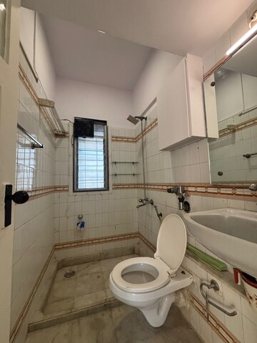 Bathroom in 2 BHK Apartment at Bandra West – for Rent