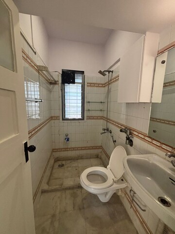 Bathroom in 2 BHK Apartment at Bandra West – for Rent