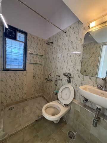 Bathroom in 2 BHK Apartment at Bandra West – for Rent
