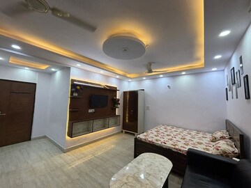 Living Room in 1 BHK Builder Floor at Saket – for Rent