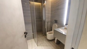 Bathroom in 3 BHK Apartment at Lodha World One, Worli – for Rent