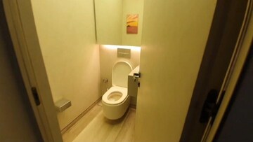 Bathroom in 3 BHK Apartment at Lodha World One, Worli – for Rent