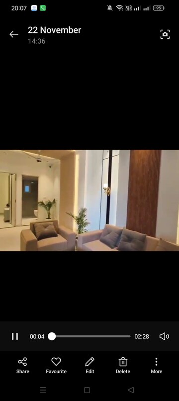 Bedroom in 2 BHK Apartment at Antriksh Golf Link, Sector 1 Greater Noida – for Sale