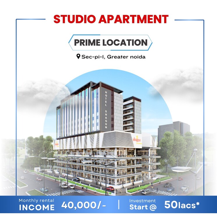 Master Bedroom, shagun-city-center Studio 615 Sq.Ft. Apartment In Pi Greater Noida Greater Noida 7939574