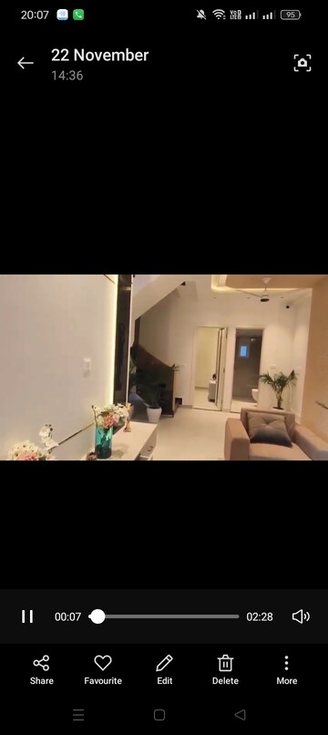 Master Bedroom in 3 BHK Apartment at Amrapali Golf Homes, Sector 4 Greater Noida – for Sale