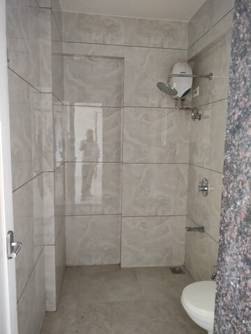 Bathroom in 1 BHK Apartment at Dedhia Elita, Ghodbunder Road – for Rent