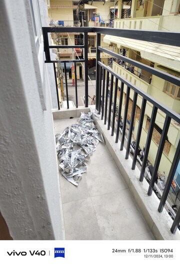 Balcony in 1 BHK Builder Floor at Halasuru – for Rent