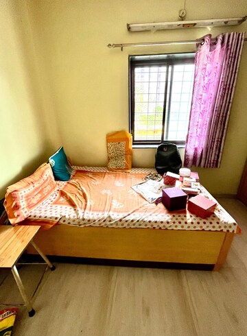 Bedroom in 1 BHK Builder Floor at Wakad – for Rent
