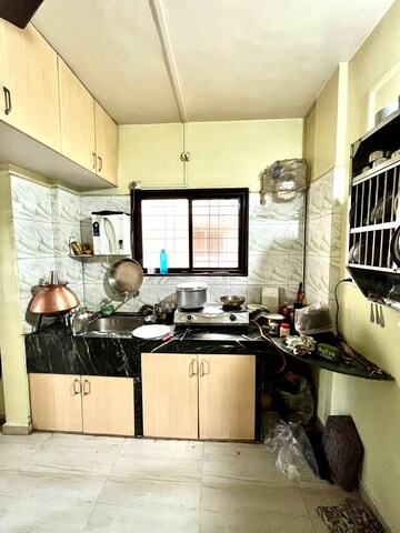 Kitchen in 1 BHK Builder Floor at Wakad – for Rent