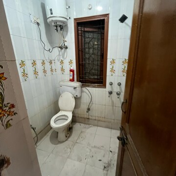 Bathroom in 2 BHK Builder Floor at Panchsheel Vihar – for Rent