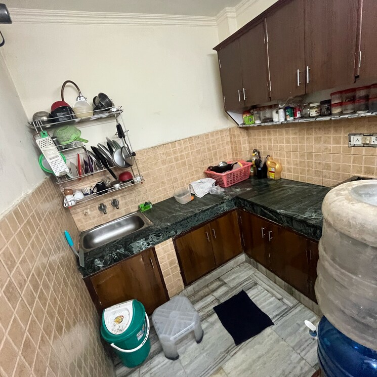 Kitchen, khirki extension 2 Bedroom 900 Sq.Ft. Builder Floor In Khirki Extension Delhi 7939717