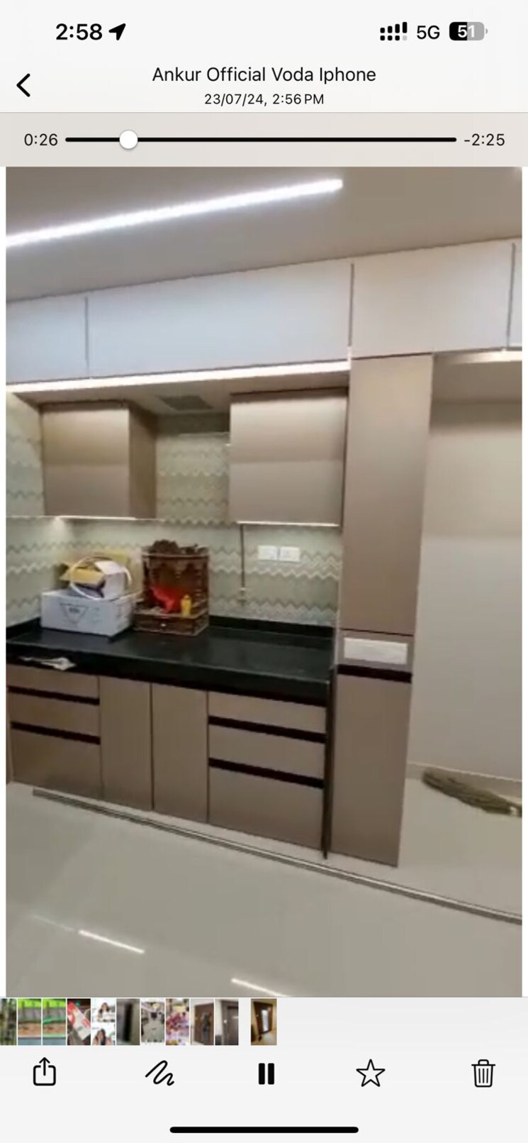 Kitchen, vasant-fiona 3 Bedroom 833 Sq.Ft. Apartment In Pokhran Road No 2 Thane 7939743