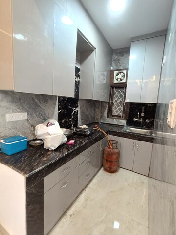 Kitchen in 1 BHK Builder Floor at Malviya Nagar – for Rent