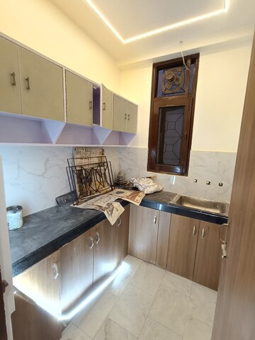 Kitchen in 1 BHK Builder Floor at Malviya Nagar – for Rent