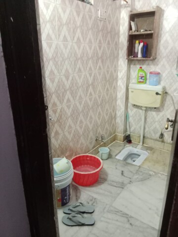 Bathroom in 1 BHK Builder Floor at Govindpuri – for Rent