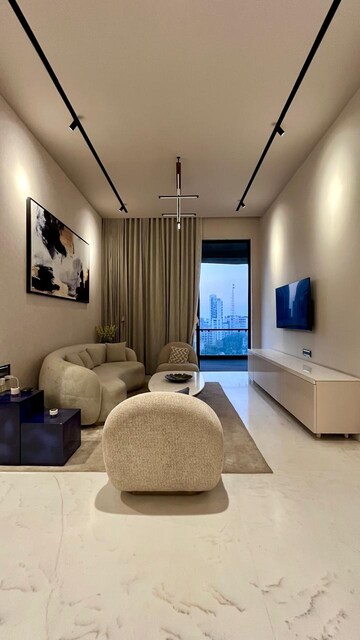 Living Room in 3 BHK Apartment at Suraj Palette, Dadar West – for Sale