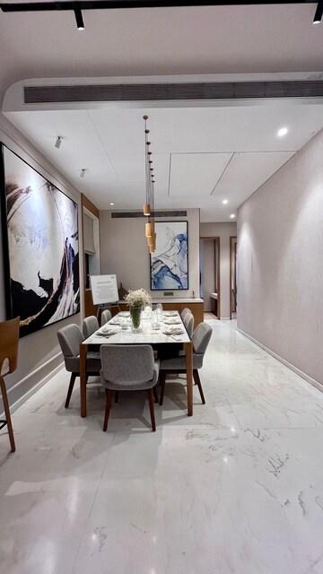 Living Room in 3 BHK Apartment at Suraj Palette, Dadar West – for Sale