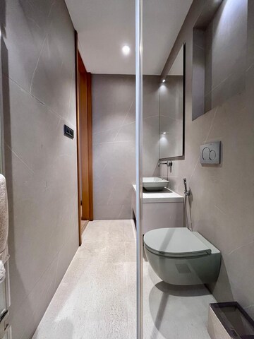 Bathroom in 3 BHK Apartment at Suraj Palette, Dadar West – for Sale