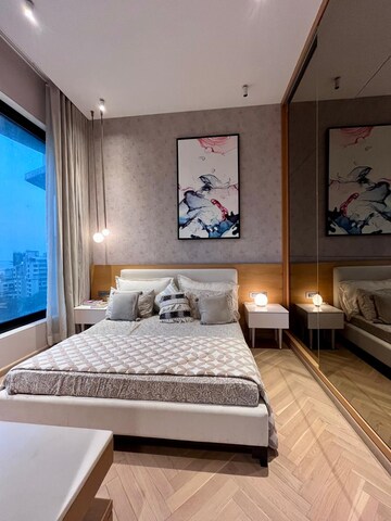 Bedroom in 3 BHK Apartment at Suraj Palette, Dadar West – for Sale