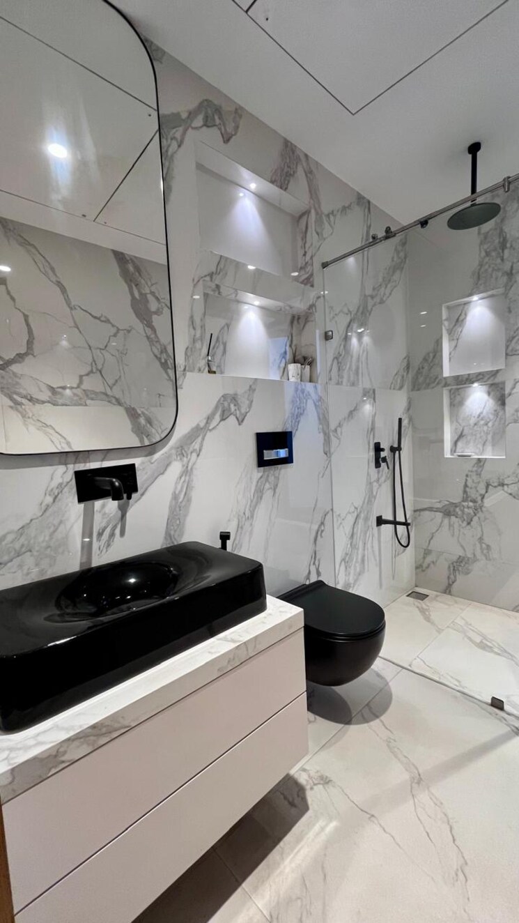 Attached Bathroom, suraj-palette 3 Bedroom 1466 Sq.Ft. Apartment In Dadar West Mumbai 7939910